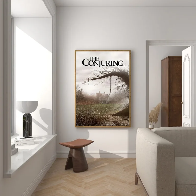 Classic Horror Movie Collection The Conjuring/The Nun Poster Print Canvas Painting Wall Art Pictures for Home Bedroom Decor