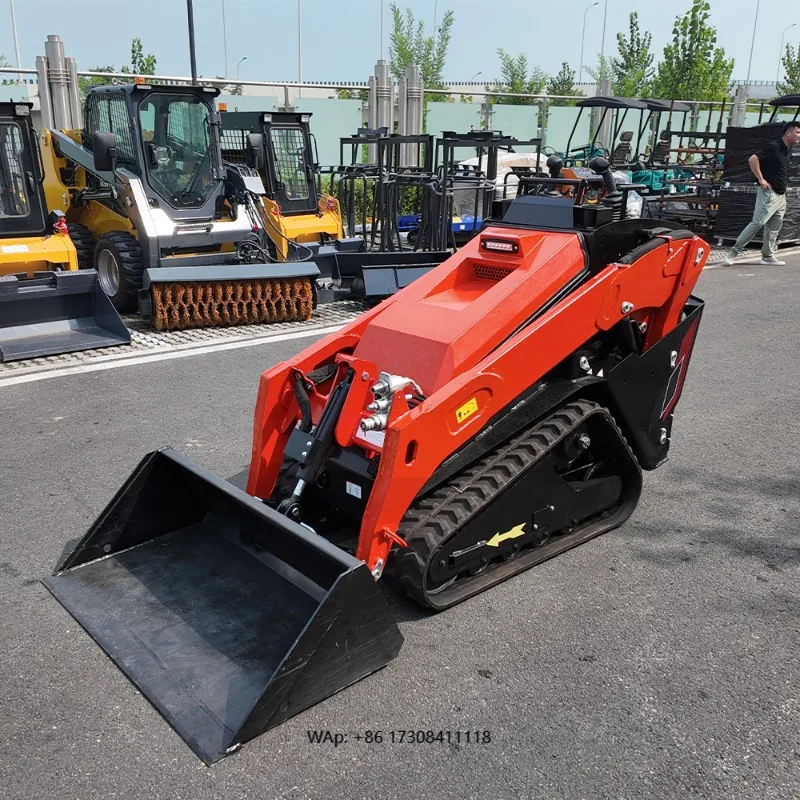 

Operating Weight Wheel/ Crawler Type Mini Skid Steer Loader With Forest Mulcher Lawn Mower for Sale