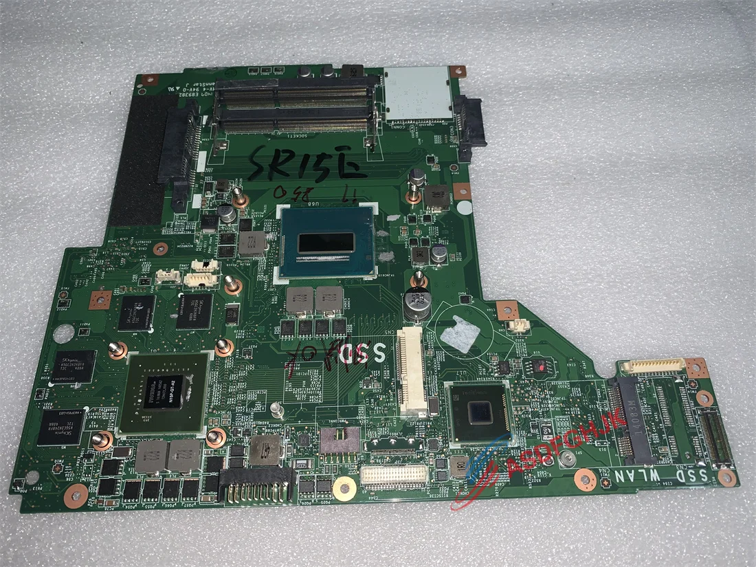 Used Genuine MS-17591ver : 1.0 FOR MSI MS-1759 GE70 LAPTOP MOTHERBOARD WITH I7-4700HQ AND GTX850M LVEDS    tesed ok