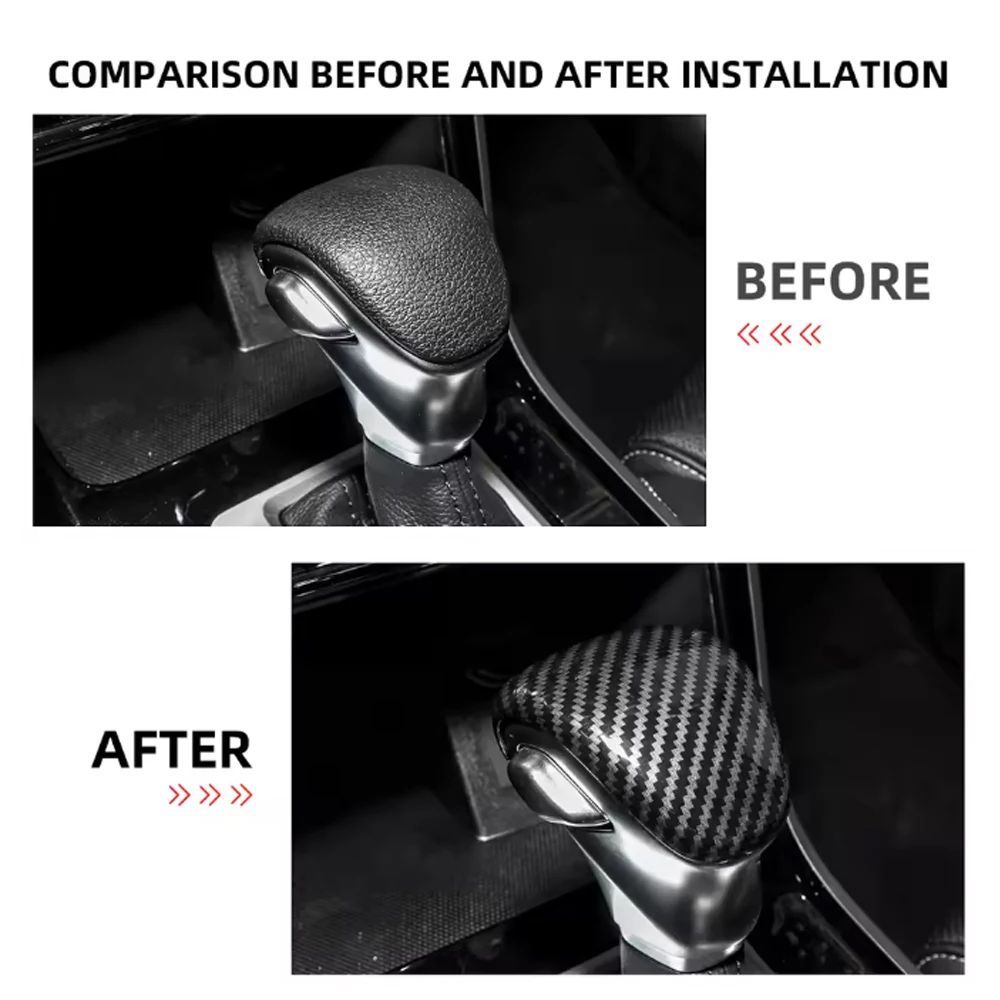 For Kia Sportage QL 2018-2020 SOUL Sonet 2020-2024 Forte Cerato K3 2019 - 2021 Car Gear Shift Knob Cover Shift Accessories view 6