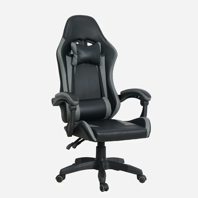 

2023 High Quality Customizable Modern PU Leather rgb Ergonomic Grey Gamer Pc Gaming Chair