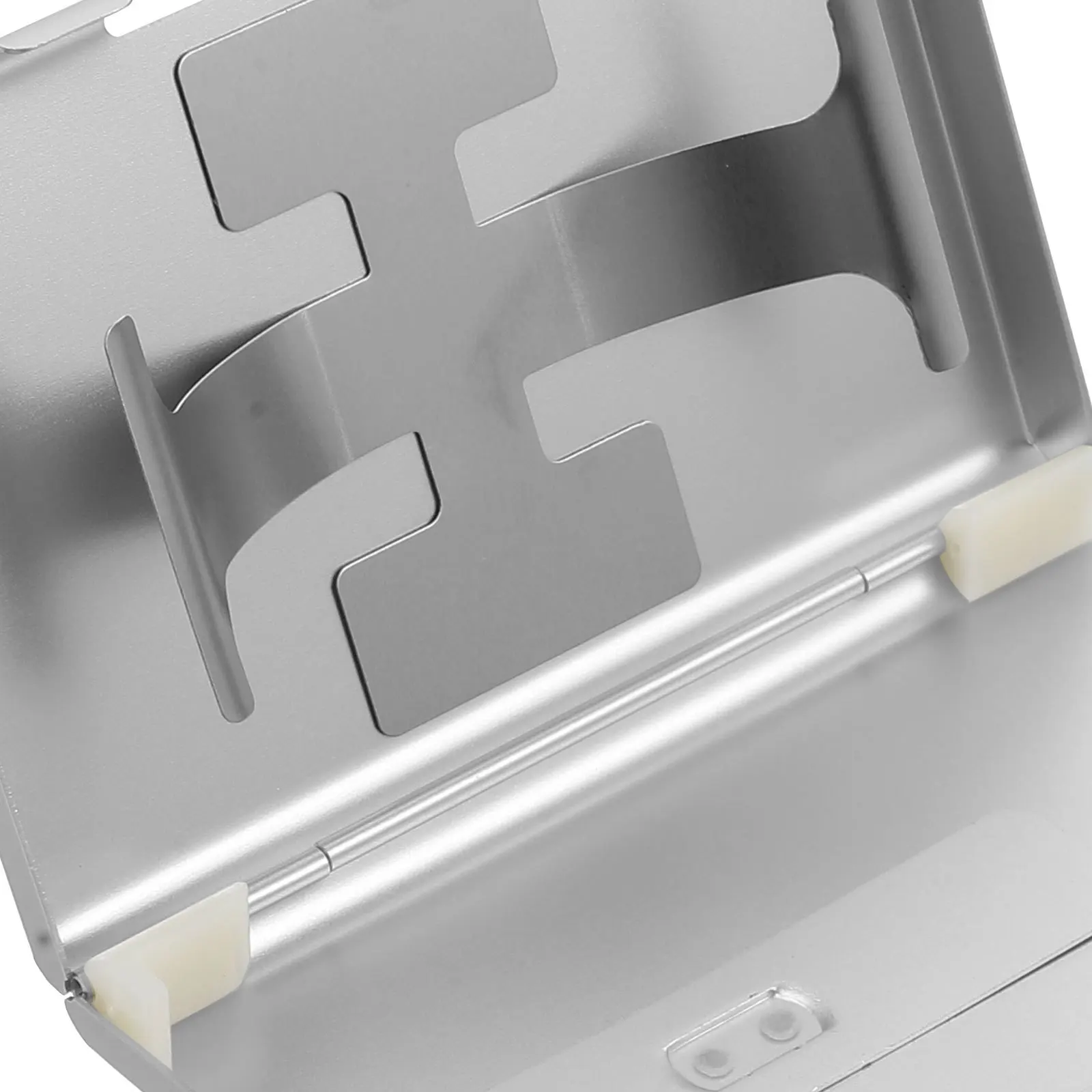 Business Card Holder Aluminum Alloy Mini Briefcase Design Slide Out Metal Card Case Portable Cards Organizer Office