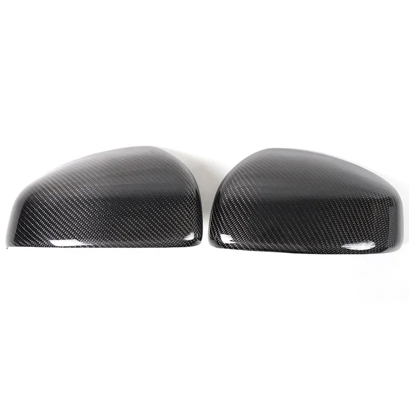 

For NISSAN 370Z Z34 2009-2019 Real Carbon Fiber Mirror Cover Car Exterior Door Side Rear View Cap Shell