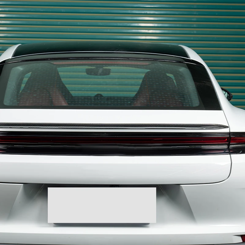 

For Porsche Panamera 976 2024-UP Carbon Fiber Rear Mid Spoiler modified car accessories decoration