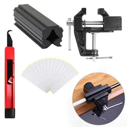 Professional Golf Club Grip Kit Rubber Vises Clamp Fixtures Regripping Club Cover Removal Repair Tool Set Replacement