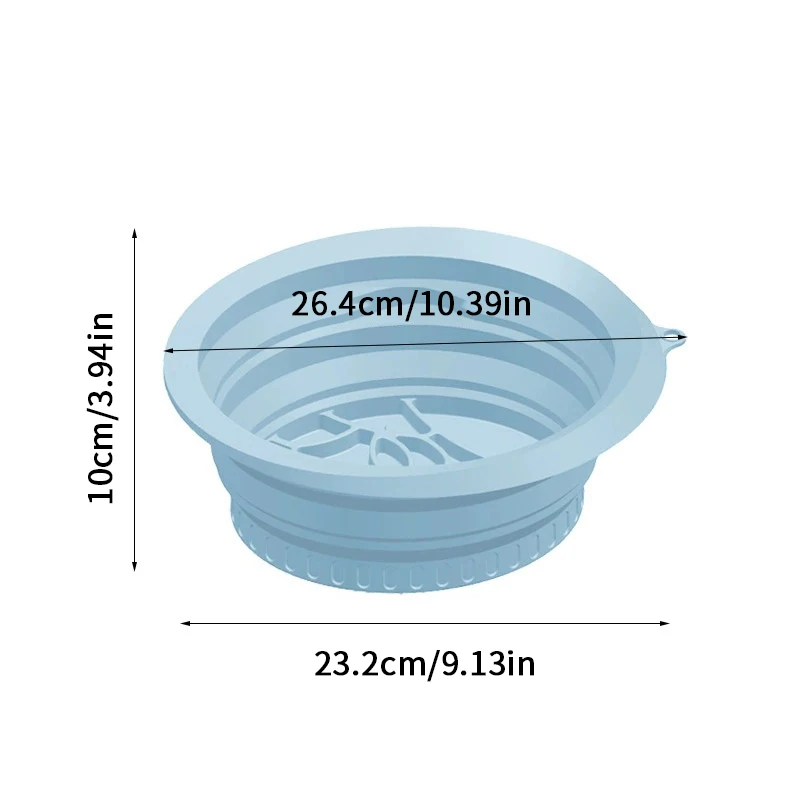 Protable Face Ice Bath Bowl For Facials Plunge Dipping Face Folding Ice Facials Washbasin Facials Skin Care Tool For Home Travel