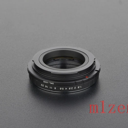 Anillo adaptador de DKL-EOS para lente Voigtlander Retina DKL a cámara canon eos 1DX 5d3 5d4 6d 7d 60d 77d 90d 650D 760d 800d 850D 1100d