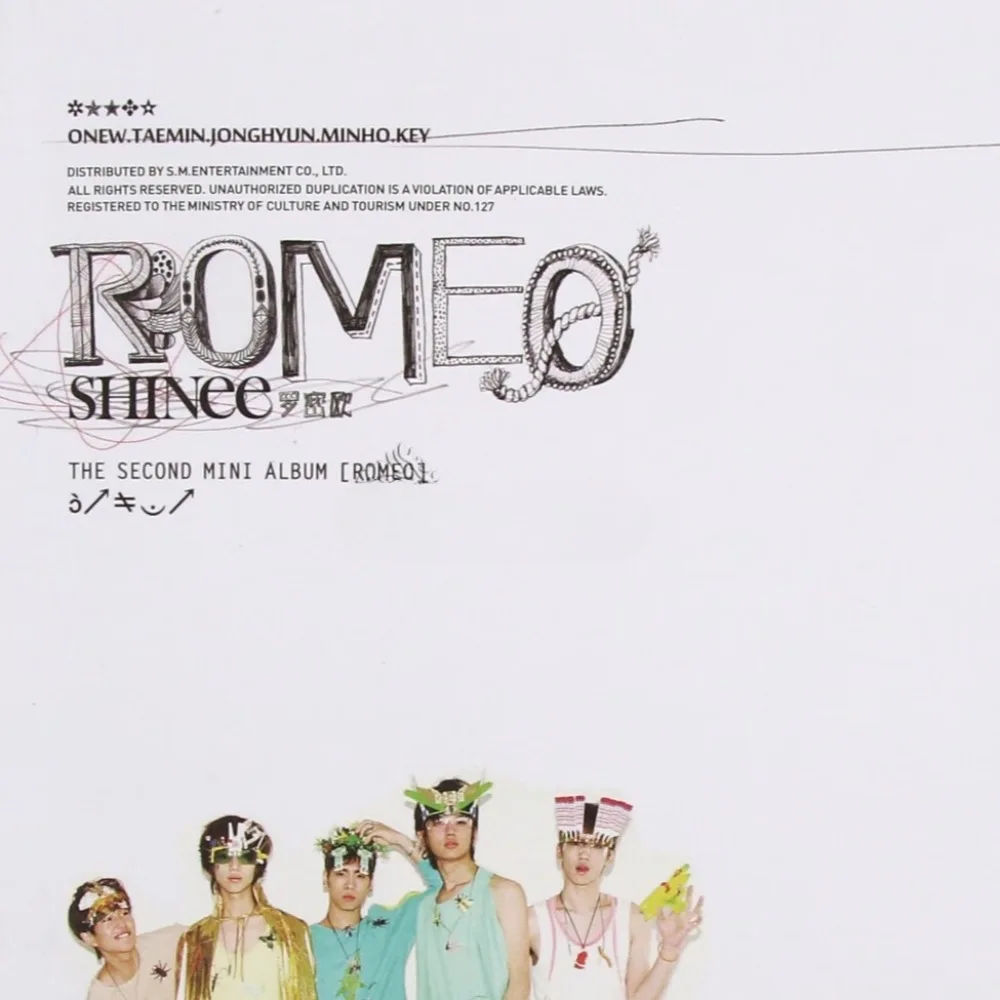 SHINee ROMEO Album Lossless CD Japanese Korean Pop Car Audio Music Collection
