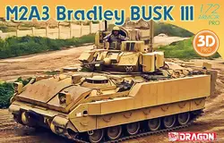 DRAGON 7678 1/72 M2A3 Bradley BUSK III w/3D Lnterior Model Kit