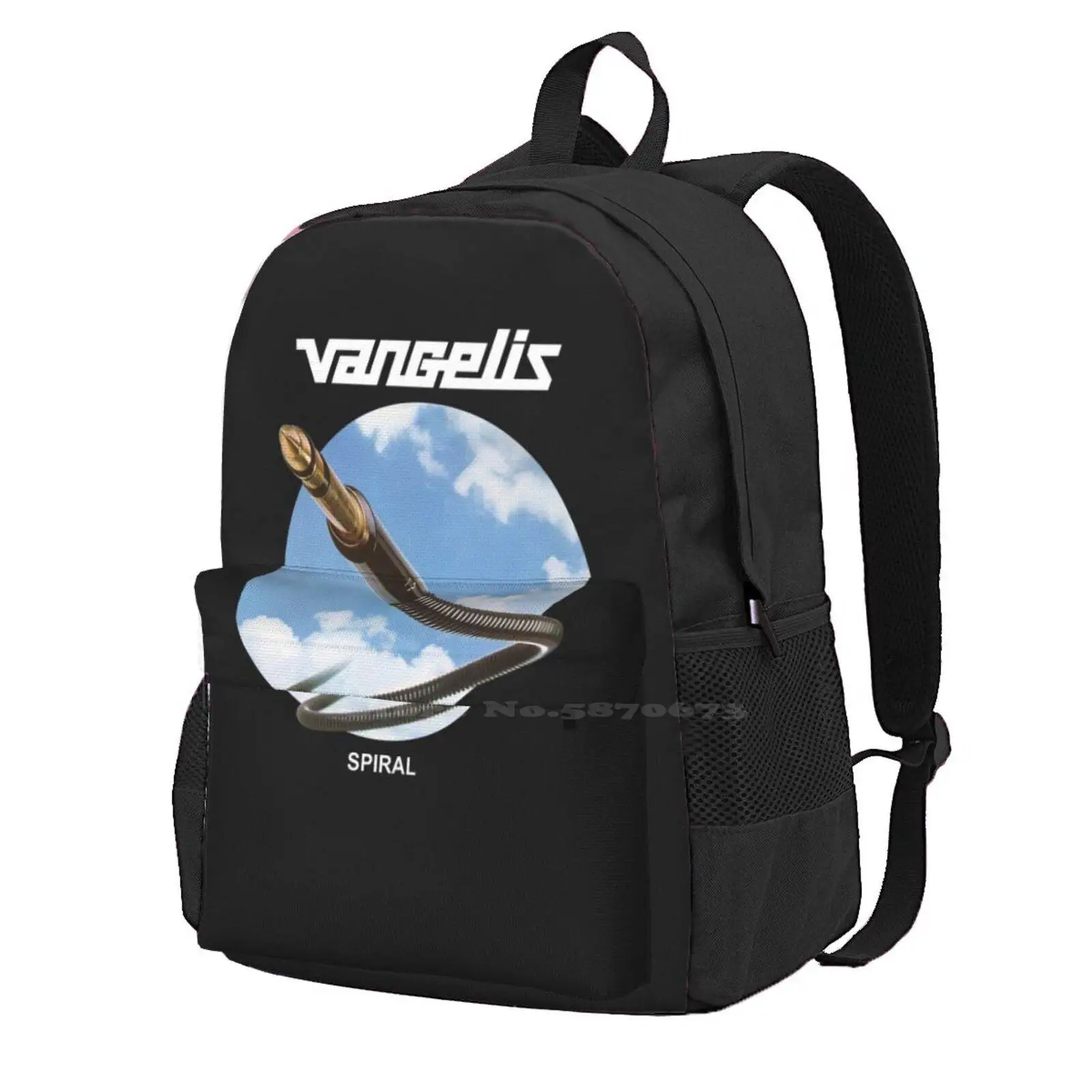 Vangelis Hot Sale Backpack Fashion Bags Vangelis Evángelos Odysséas Papathanassíou Greek Musician Ambient Classical Orchestral