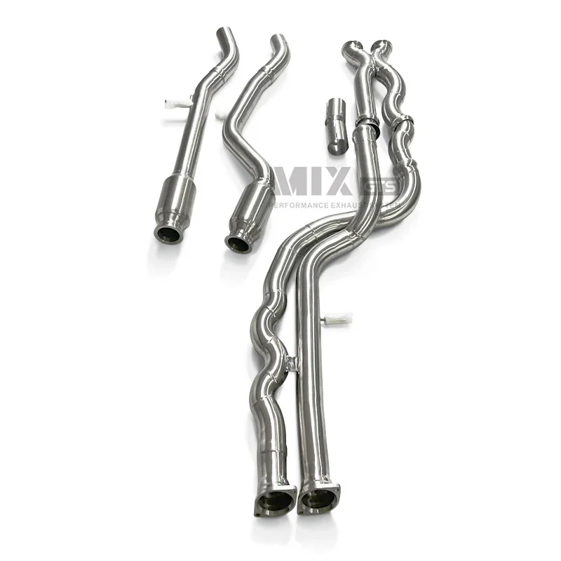 BMW M3/M4 F80 F82 F83 S55 3.0T 2014-2019 exhaust pipe equally long medium pipe 304 stainless steel automotive exhaust system