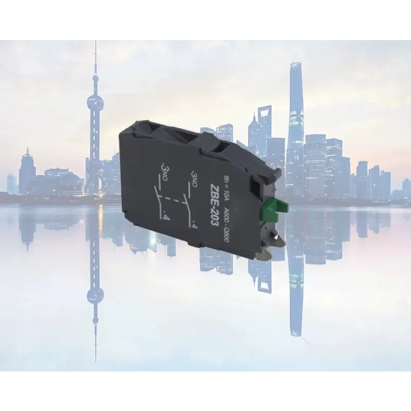 For ZBE203 Contact Block 2NO Silver Alloy, Screw Clamping Terminal