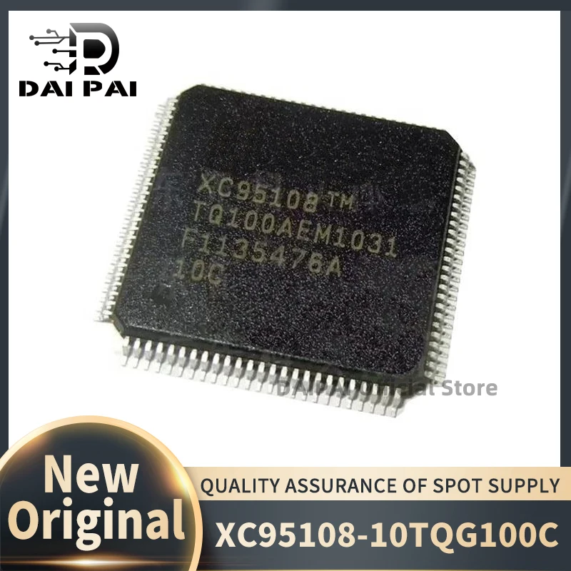 (10Pcs/Lot) 100% New original  XC95108-10TQG100C XC95108-10TQG100 XC95108-10TQ100C XC95108 TQFP100 Chipset