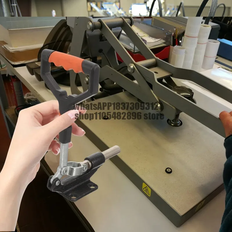 Heat Press Handle Fixture Replacement Part for Push Pull Type Hot Stamping Machine Clamping Fixture for Baking Cup Machine