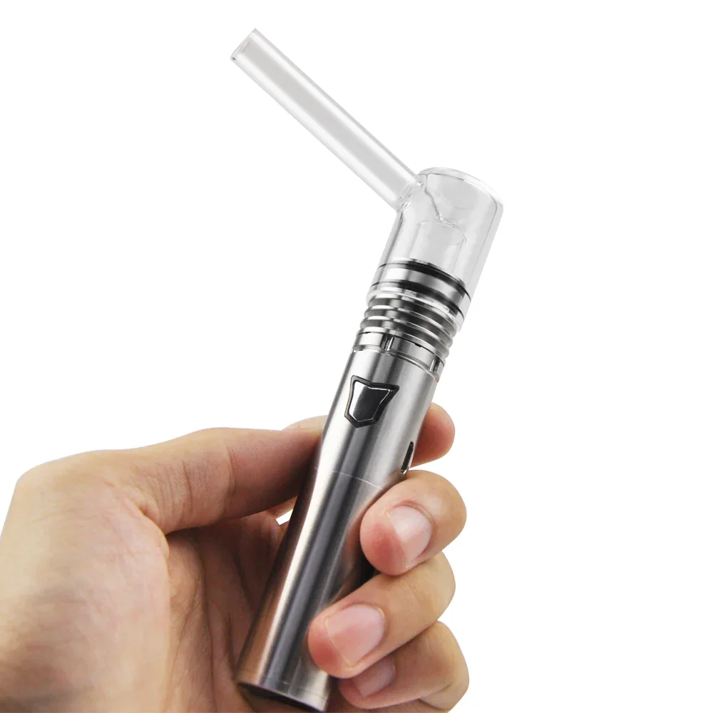 Original lange mada motar i & motar ii wachs verdampfer kit 1300mah kofferraum batterie gewinde motar zerstäuber mit led vape pen