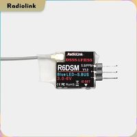 Radiolink R6DSM 2.4G 10CH RC Transmitter Receiver Mini Size SBUS/PWM Suitable for Racing Drones Compatible for AT9S/AT10/AT10II