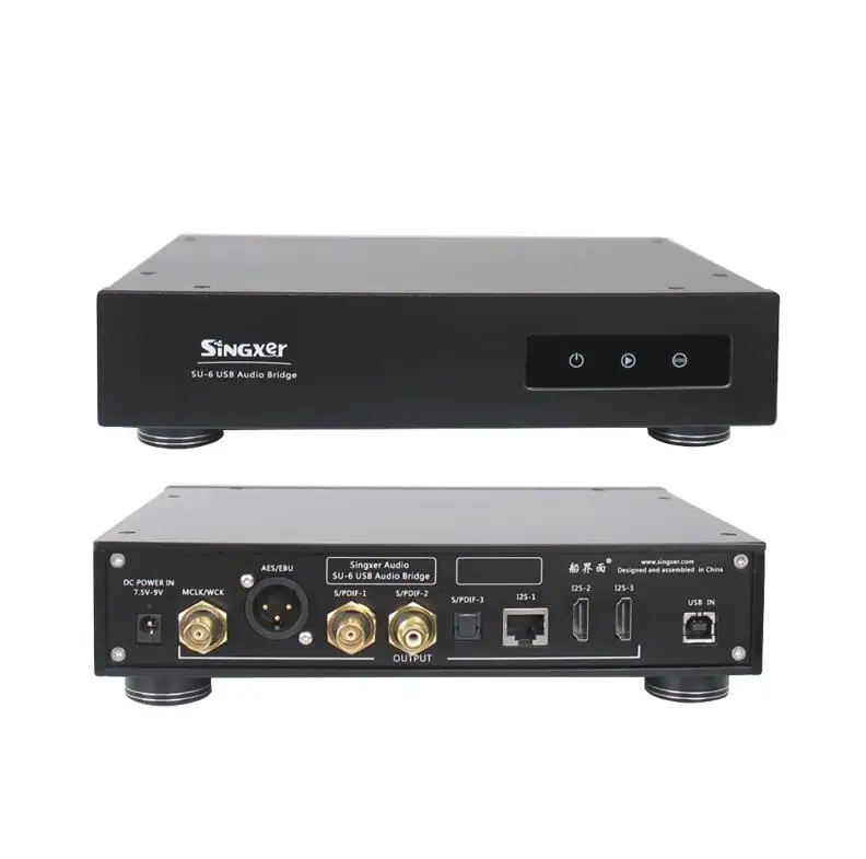 

Singxer SU-6 DDC цифровой интерфейс USB Audio XMOS XU2008 CPLD фемтосекундные часы IIS выход