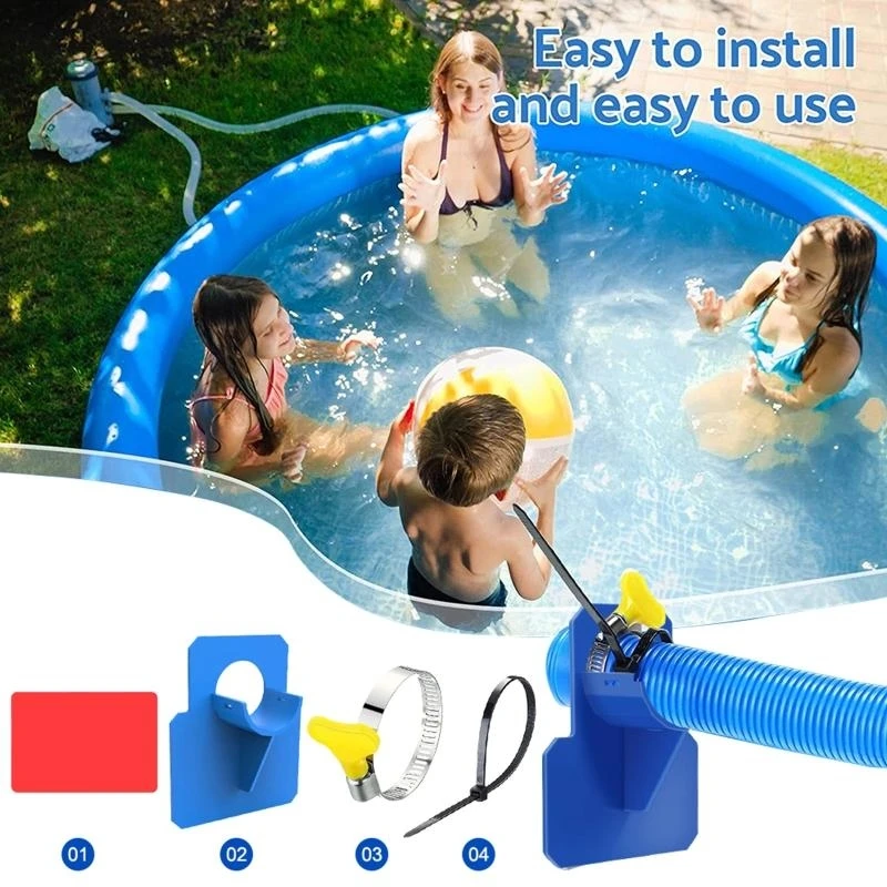 Hose Bracket Support Swimming Pool Pipe Holder Pool Accessories Hose Clamps high quality