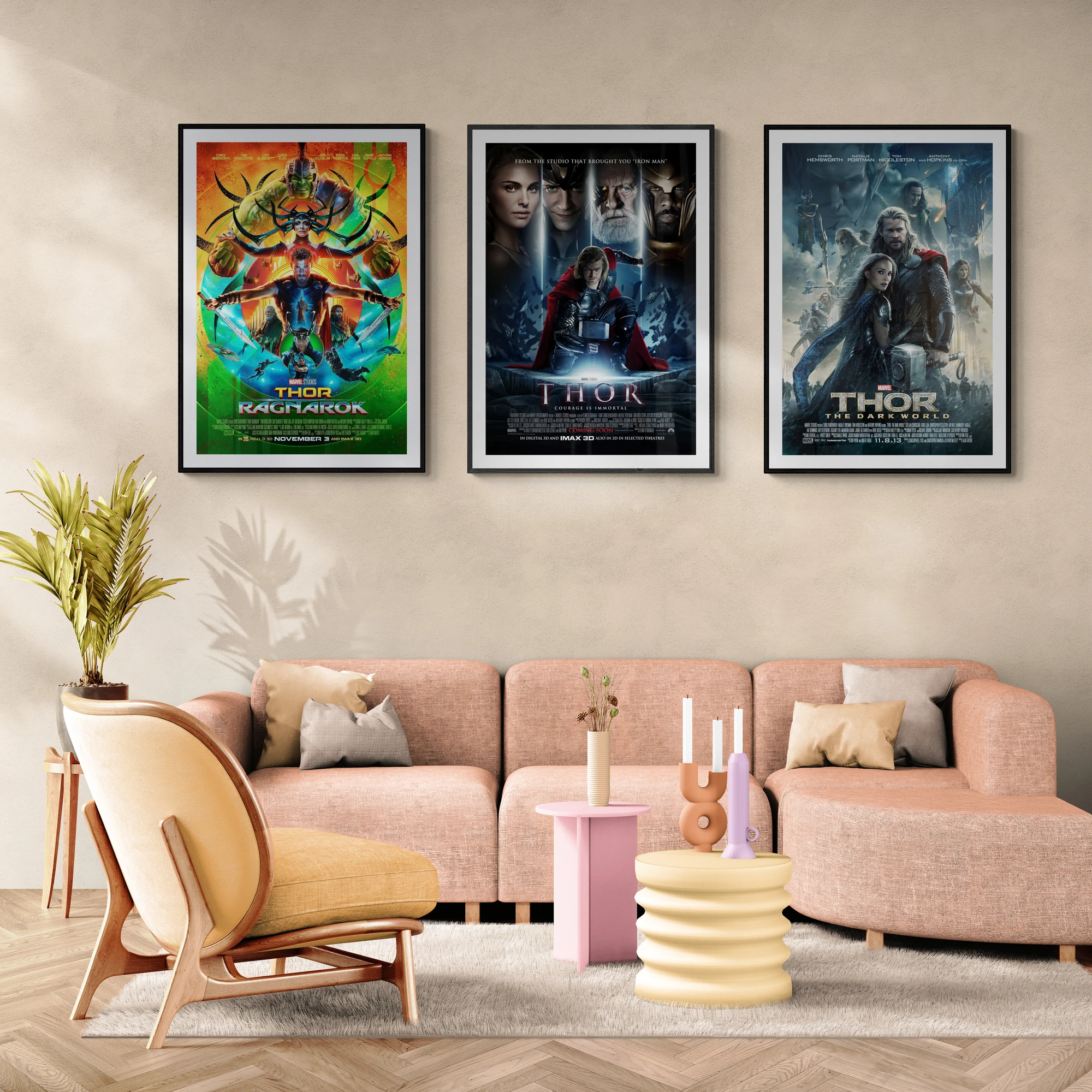 Marvel Movies Thor Ragnarok Thor Love And Thunder Thor The Dark World Wall Art Prints Canvas Painting Poster Living Room Decor