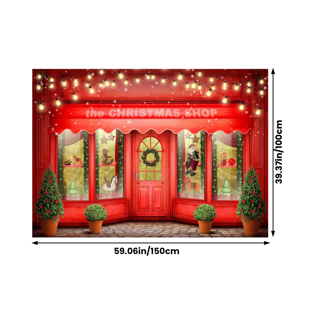 التصوير القماش عيد الميلاد 150X100cm خلفية القماش الأحمر السنة الجديدة خلفية التصوير الفوتوغرافي