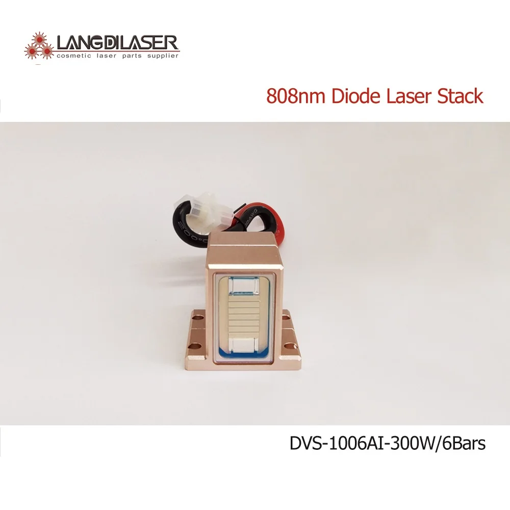 DVS-1006AI Laser Stack For Permanent Laser Hair Removal / 808nm / 6 Bars Installation / Each Bar 50W / Total  Power : 300W