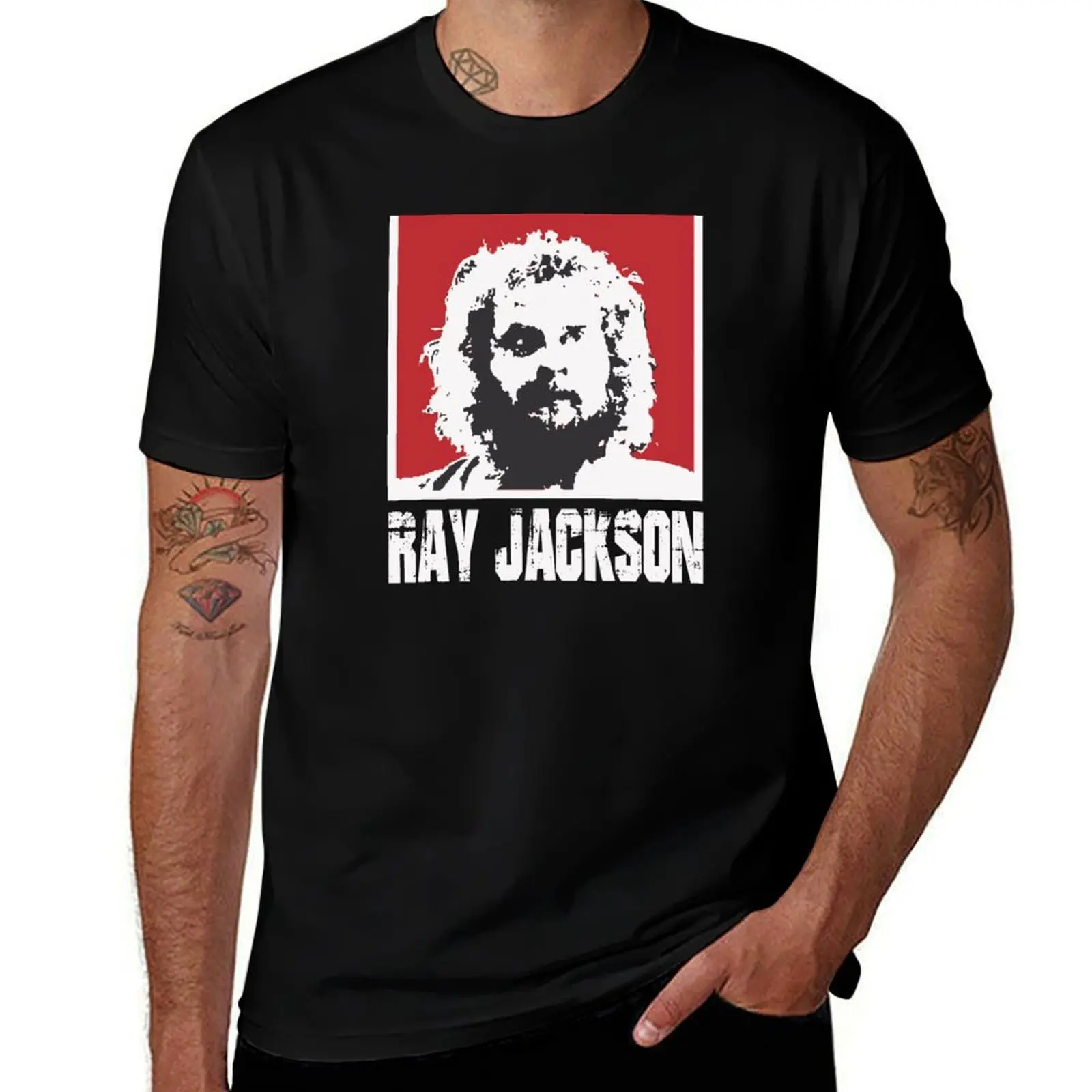 

graphic t RAY man - t fit JACKSON man 100% for for t BLOODSPORT slim cotton shirts T-Shirt man shirts shirts