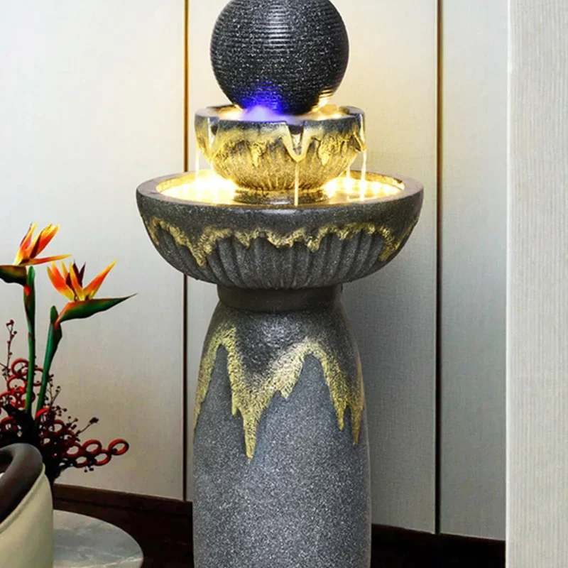 Rich Meaning Of Home Decoration Indoor Fountain Modern Home Decoration Simple Indoor Fountain Water Rockery Fuente Interior