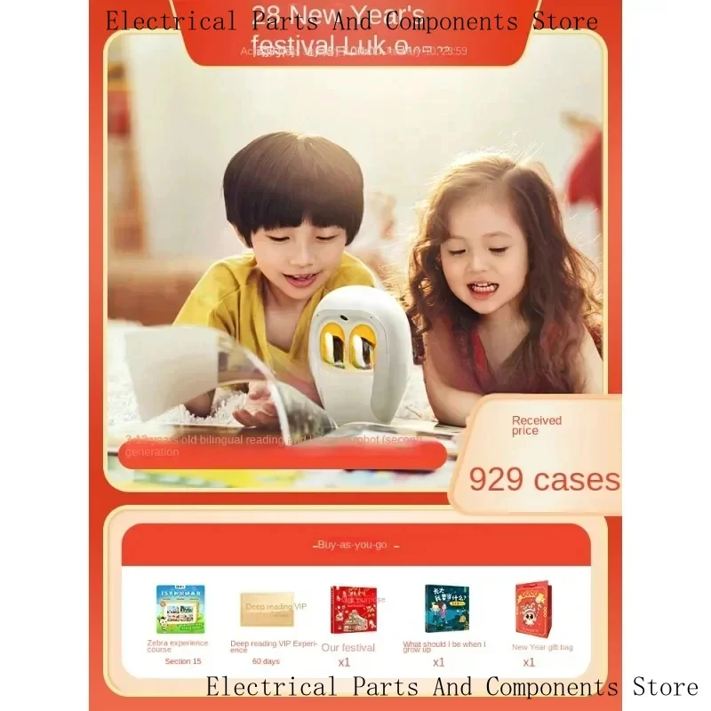 English Learning Grading Reading Intelligent Robot Talking Pen Children'S Early Education