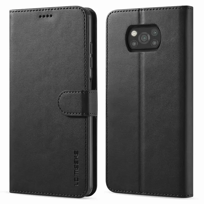 Für Poco X3 NFC X4 X5 X6 X7 Pro Fall Flip-Cover Für Xiaomi Pocophone M6 Pro 5G fall Leder Brieftasche Magnetische Vintage Buch Fällen