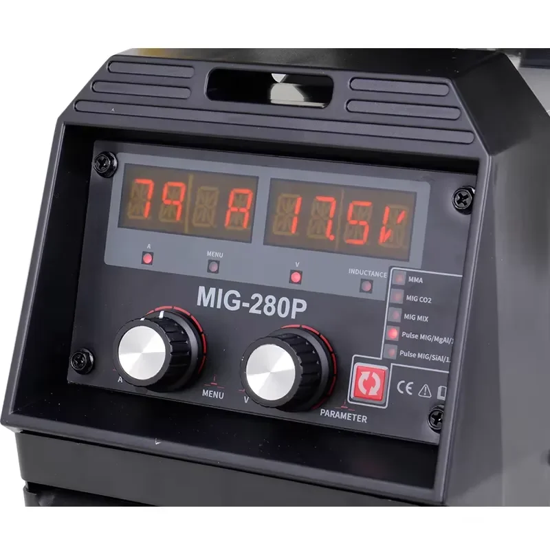 MIG 280 Pulse Inverter Welder Aluminum Tig Mma Multi Function Welding Machine Fast Shipping view 6