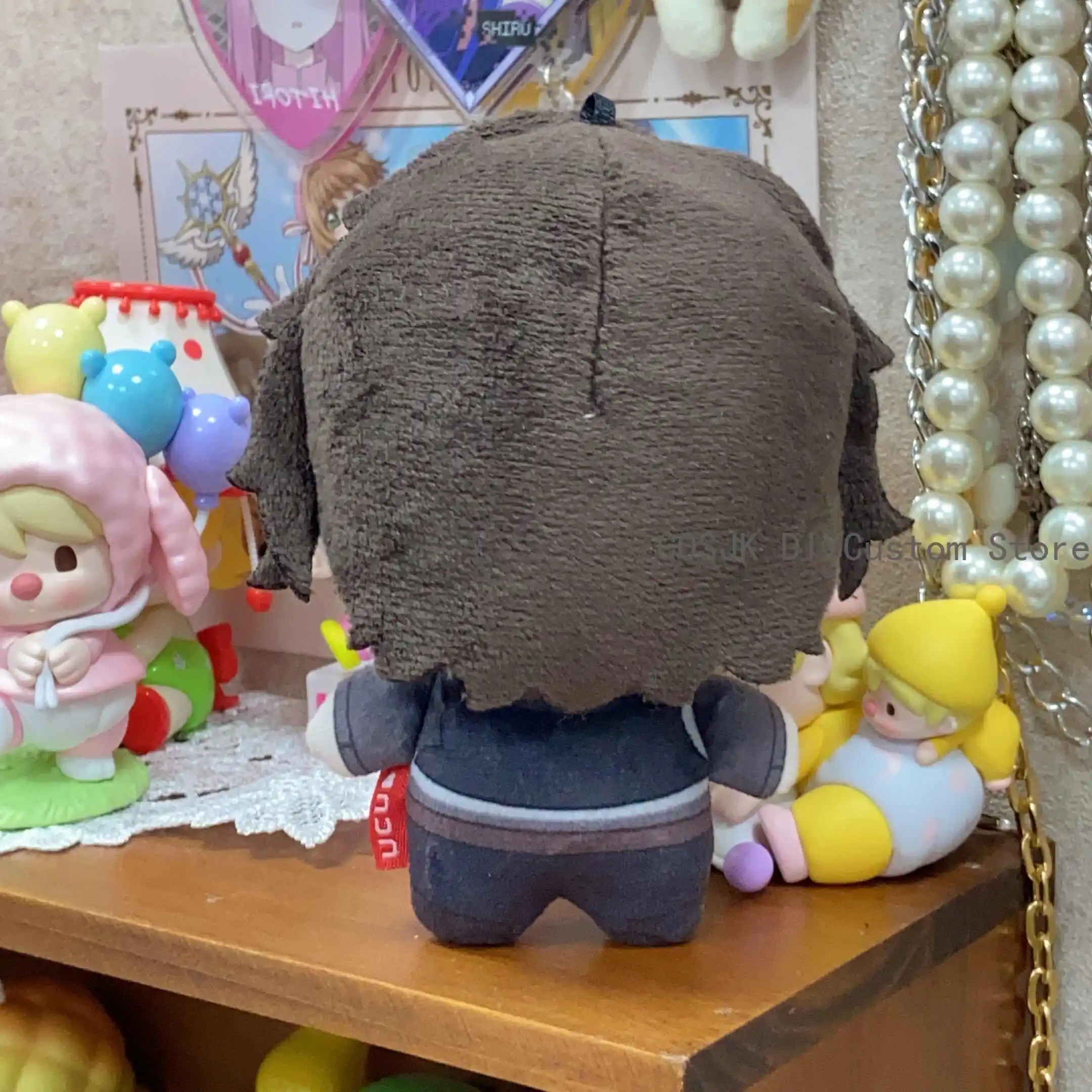 Matthias czernin identidade v10cm anime bonitounu corpo mini pingente de pelúcia chaveiro plushie saco enforcamentos mascote presentes de natal