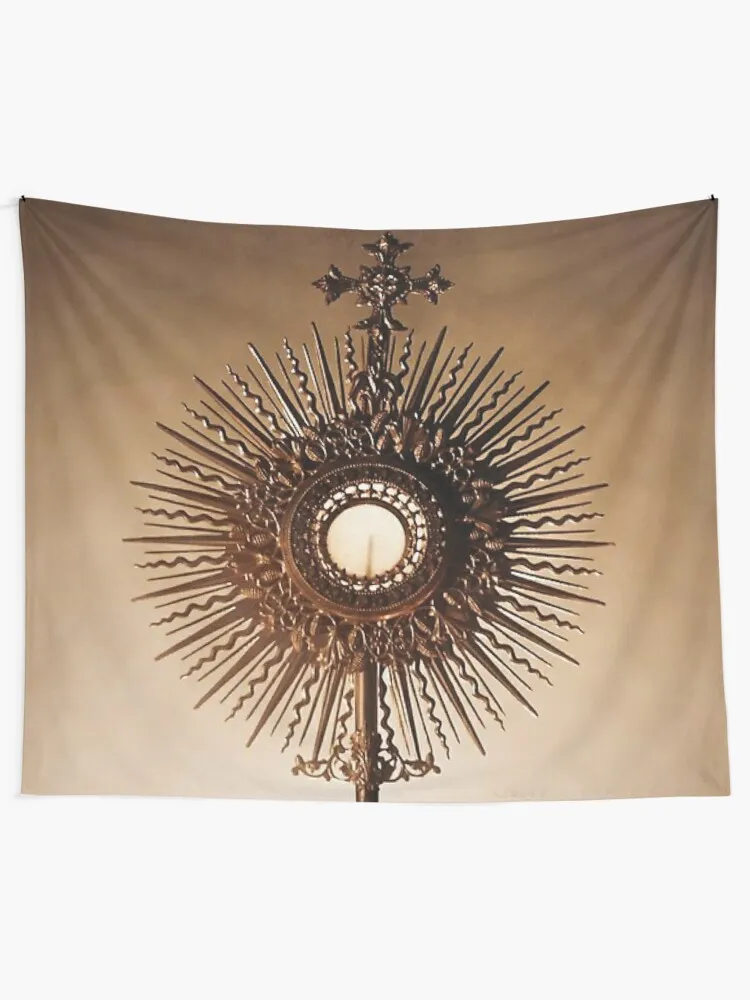 Benediction and Monstrance Tapestry Home Decor Aesthetic