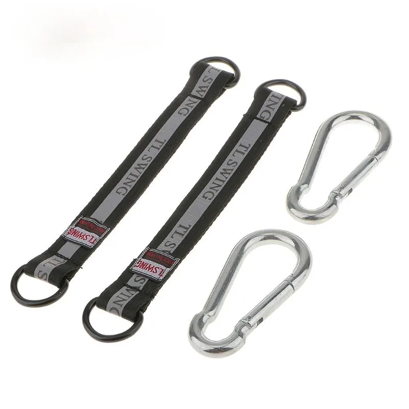 Cinto de balanço de náilon, tiras de rede, cadeira de suspensão de jardim, faixa de conexão ao ar livre, yoga, rede, conjunto de proteção de árvore rotativa