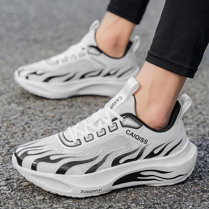 Men Carbon Plate Sneakers Marathon Professional Running Shoes Man Training Sports Shoes Wear Resistant Sneakers Men Tennis Shoes