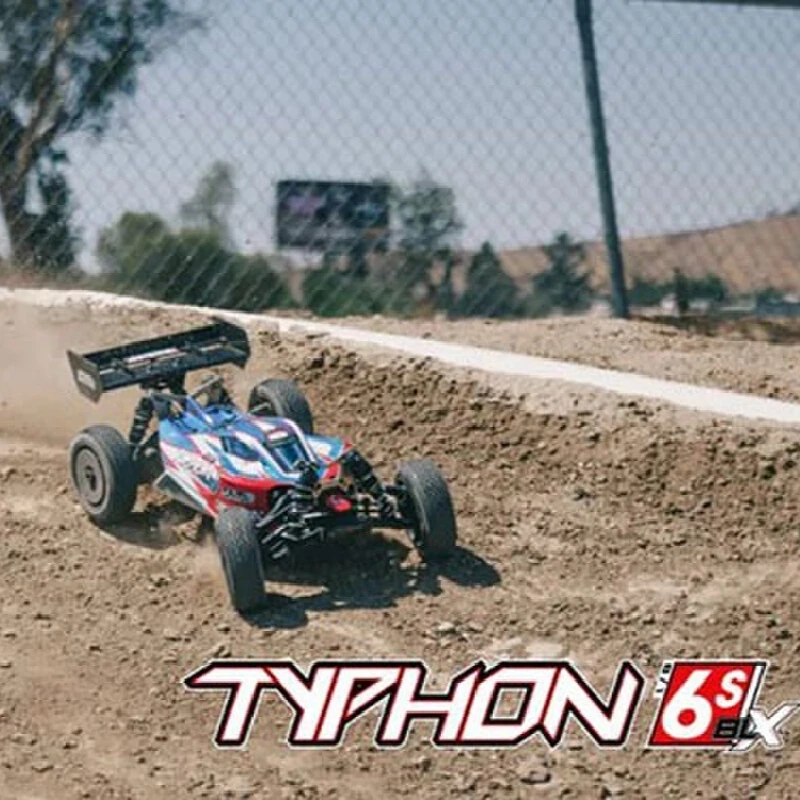 

ARRMA RC Car ARA 8406 1/8 Typhon Professional High-Speed 4WD TLR 6S RTR Electric Racing Buggy - Perfect Gift for RC Enthusiasts