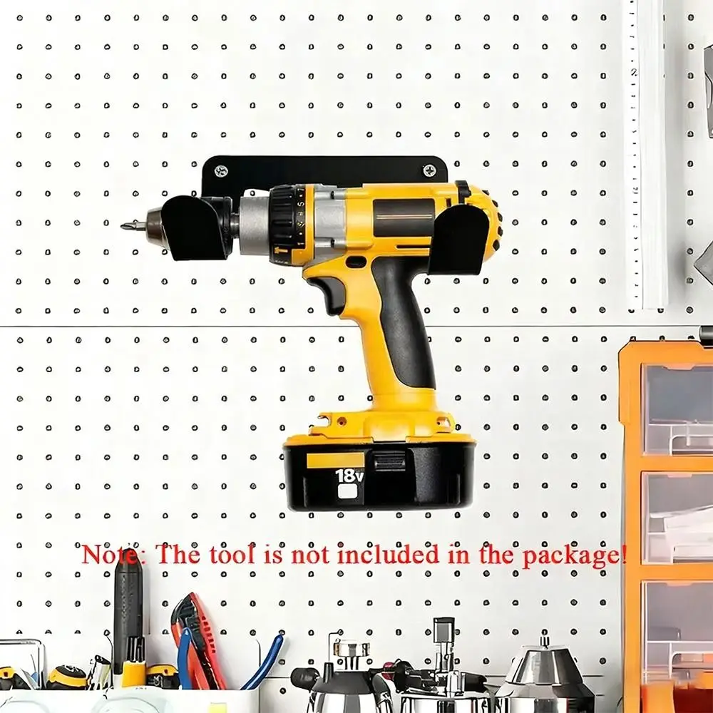 Metal Storage Rack Wall Mounted Easy Installation Power Tools Hanger Strong Load-bearing Electric Drill Stand for Makita