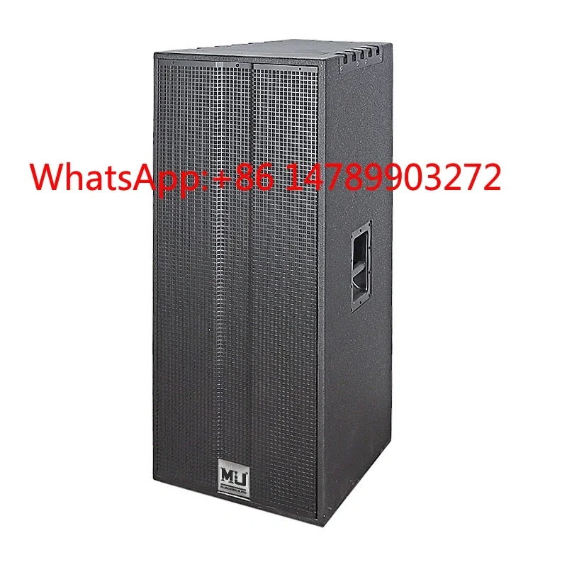 

Professional Dual 15‑Inch Passive Stage PA Speaker 8‑Ohm Ferrite Magnet for DJ Club Outdoor Live Concert Professional Audio
