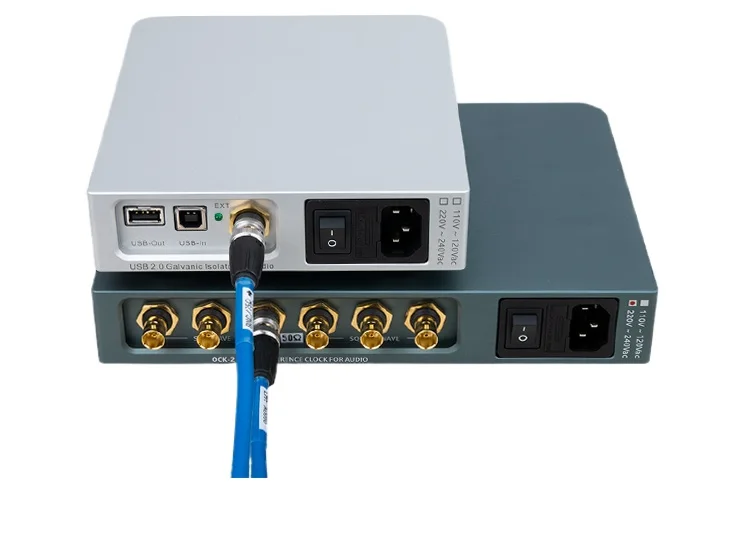 2025 горячая распродажа PCHIFI аудиофильский аудио USB изолятор очистки ADuM4165 высокоскоростной 480 м кристалл OCXO вход часов