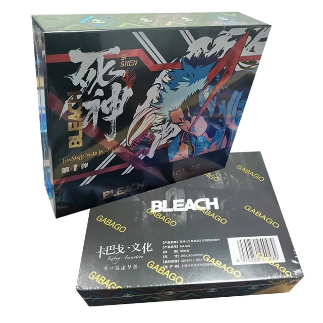 Kabag BLEACH Collectible Cards Full Set Original Collection Anime  Characters Anime Cartas Games Card Box kids Gift - AliExpress