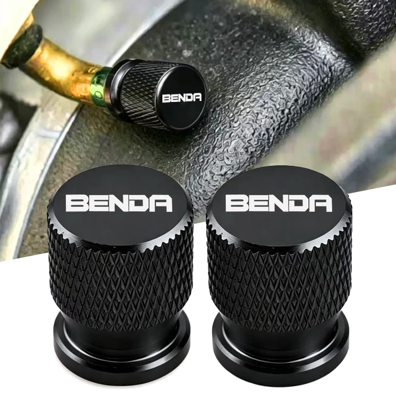 2 Pcs Motorcycle Accessories For BENDA Chinchilla 300 450 500 Rock300 LFS700 LFC BD700-2 Tire Valve Air Port Stem Cover Caps
