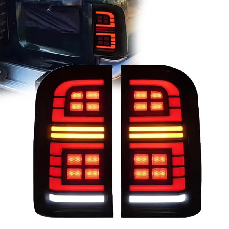 

Pair Car LED Taillight for Nissan Safari Patrol Y61 Modified Rear Lamp 1997-2004 26554VB200 26559VB200 Brake Light
