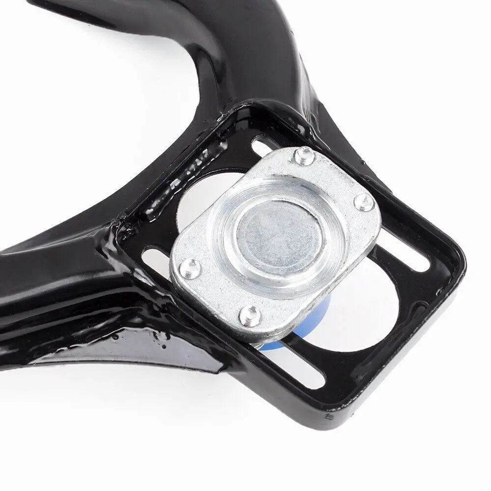 طقم الحدبة الأمامية العلوية القابلة للتعديل أذرع التحكم من الألومنيوم لسيارة Honda Civic EG أسود/أحمر 1992-1995