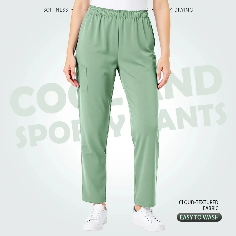 Hot Selling Modieuze Verpleegster Broek Ziekenhuis Accessoire Verpleging Scrub Vrouwen Mannen Tandheelkundige Kliniek Veterinaire Laboratorium Bodem Unisex