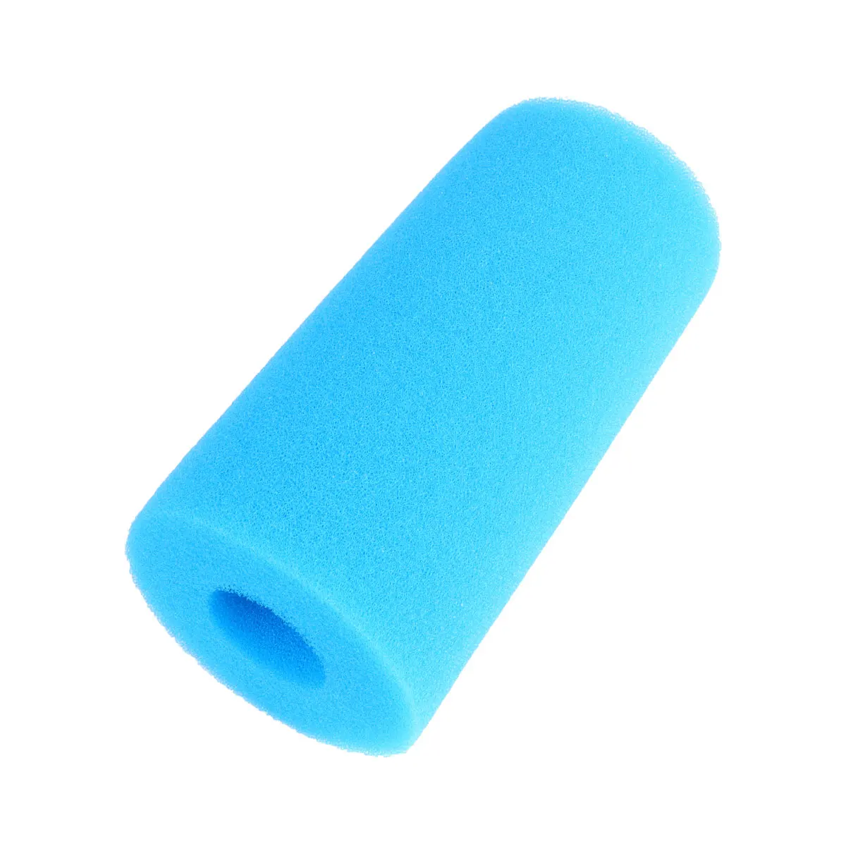 4 Pcs Swimming Pool Accessories Filter Sponge Column Pre-filter Cylinder Blue Fish Tank