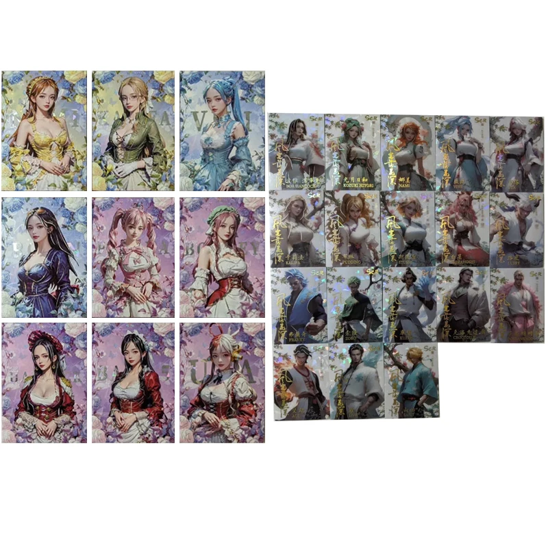 

Аниме One Piece Charlotte Pudding Kalifa Shirahoshi Kozuki Hiyori Коллекционные карты Рождественские подарки на день рождения детские игрушки