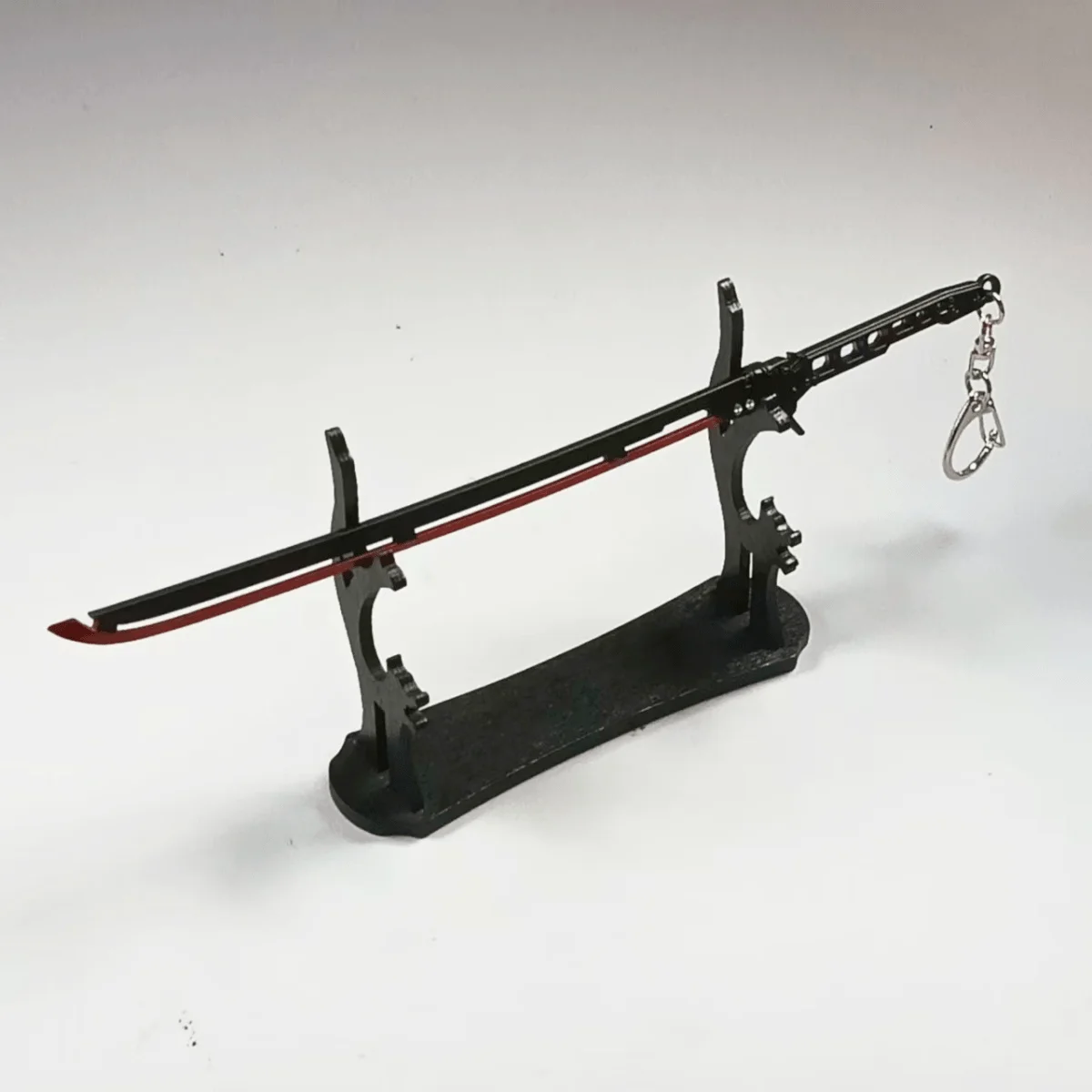 8.6 inch Cyberpunk 2077 Metalen Katana Zwaard Originele Samurai Sabel Ninja Mes Japanse Katana Sabel Cosplay Accessoires Prop Speelgoed