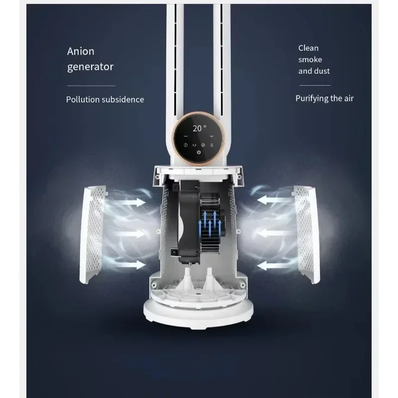 Hot SalesVentilateur Électrique Intelligent De Haute Qualité, Sans Lame, Avec Télécommande, Vente En Gros