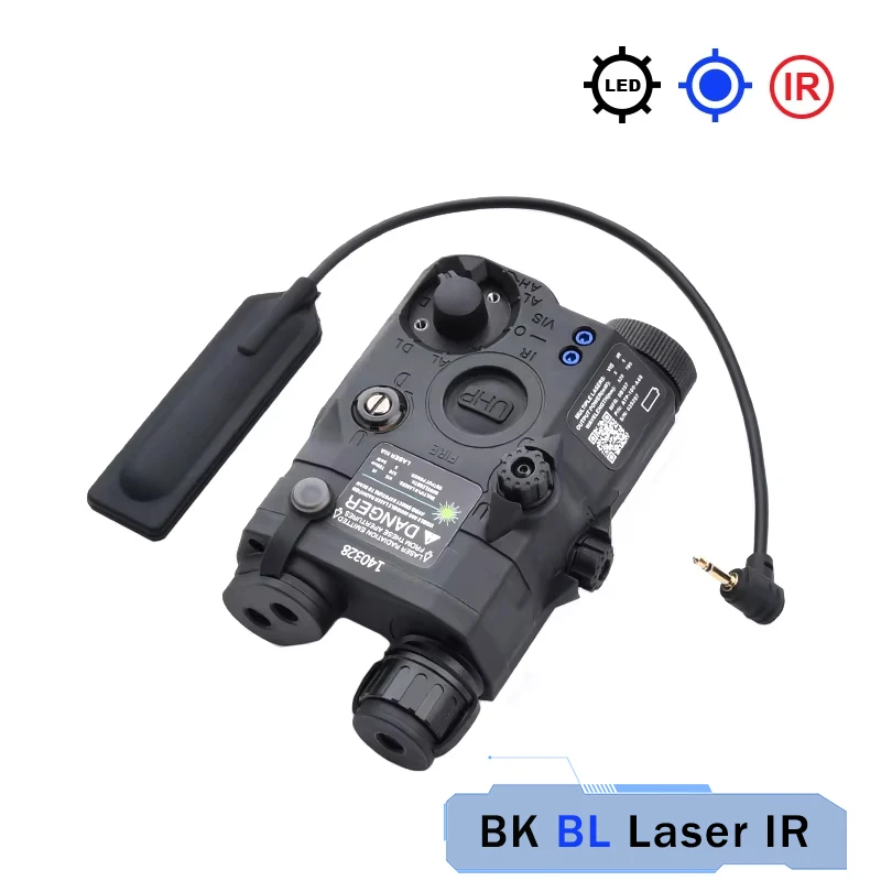 WADSN Tactical PEQ PEQ15 PEQ-15 SF M300A M600C Flashlight Airsoft Hunting Accsesories High Power Red Dot Green Blue Indicator image 3