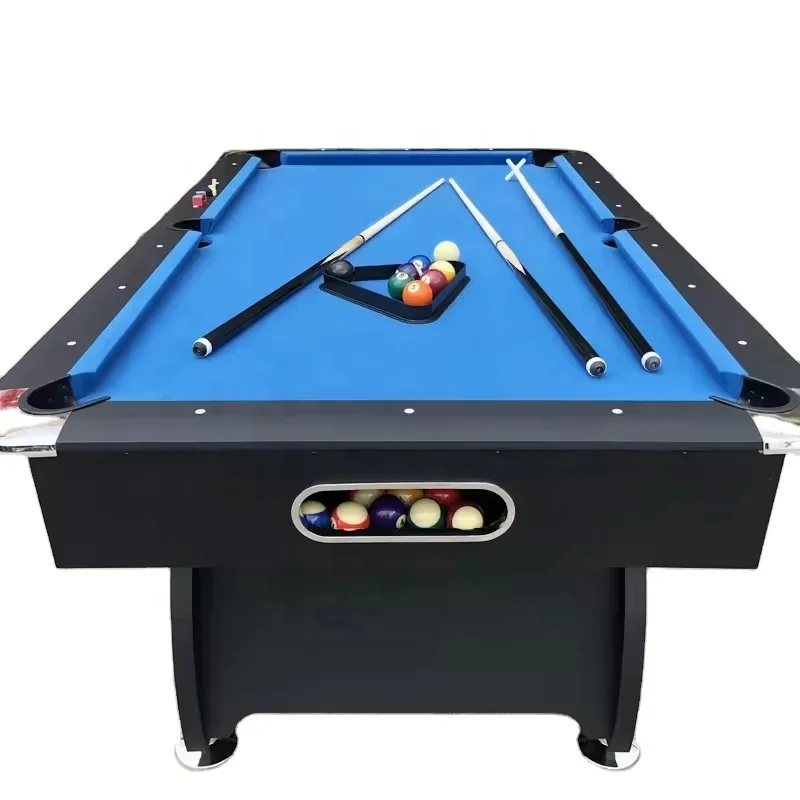 Durable Game Amusement Machine Billiard Pool Table MDF 7ft Pool Table and Snooker Game for Fun