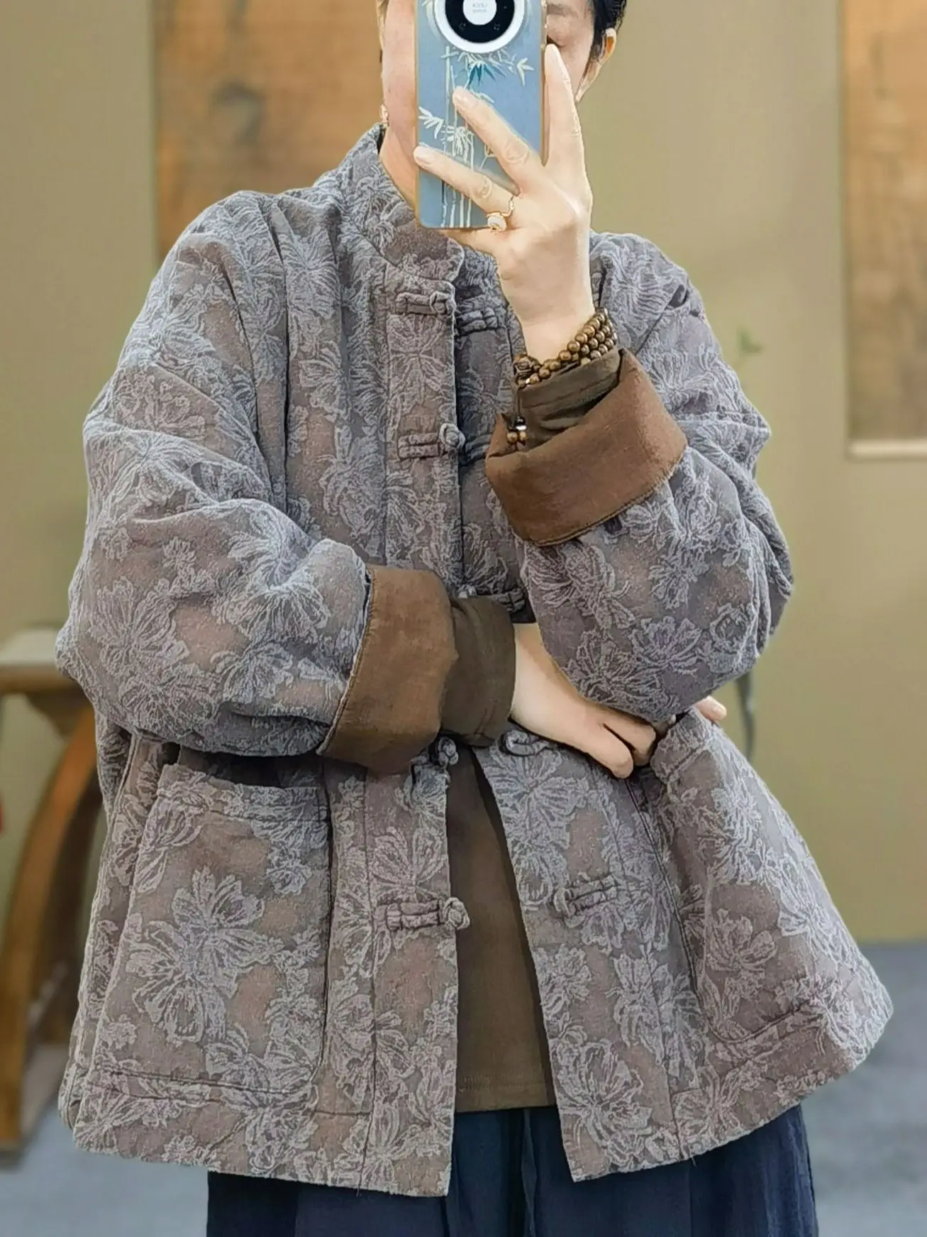 thiened-coton-jaet-femmes-traditionnel-chinois-sle-vetements-d'exterieur-d'hiver-avec-tissage-floral-lin-tissu-col-montant-manteau